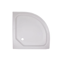 Душевая кабина Lidz Latwa SC80x80.SAT.LOW.GR, стекло тон. 4 мм + Lidz Душевой поддон KAPIELKA ST80x80x15 - 8 фото