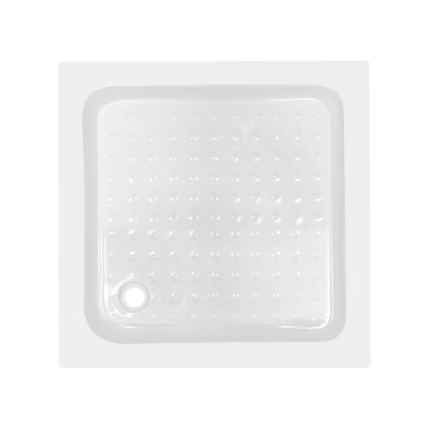 Душевая кабина Lidz Wawel SC80x80.SAT.LOW.GR, стекло тон. 4 мм + Lidz Душевой поддон KAPIELKA ST80x80х14 - 8 фото
