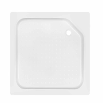Душевая кабина Lidz Wawel SC90x90.SAT.LOW.GR, стекло тон. 4 мм + Lidz Душевой поддон KAPIELKA ST90x90х14 - 8 фото