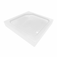 Душевая кабина Lidz Wawel SC90x90.SAT.LOW.GR, стекло тон. 4 мм + Lidz Душевой поддон KAPIELKA ST90x90х14 - 9 фото