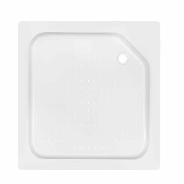Душевая кабина Lidz Wawel SC90x90.SAT.LOW.GR, стекло тон. 4 мм + Lidz Душевой поддон KAPIELKA ST90x90х14 - 8 фото