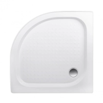 Душевая кабина Lidz Latwa SC90x90.SAT.LOW.GR, стекло тон. 4 мм + Lidz Душевой поддон KAPIELKA ST90x90x14 - 9 фото
