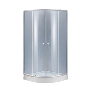 Душевая кабина Lidz Latwa SC90x90.SAT.LOW.GR, стекло тон. 4 мм + Lidz Душевой поддон KAPIELKA ST90x90x14