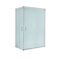 Душова кабіна Lidz Wawel SC100x80.SAT.LOW.FR, скло Frost 5 мм + Lidz Душовий піддон KAPIELKA ST100x80х14 - 2 фото