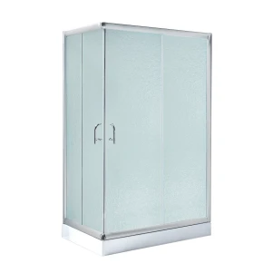 Душова кабіна Lidz Wawel SC100x80.SAT.LOW.FR, скло Frost 5 мм + Lidz Душовий піддон KAPIELKA ST100x80х14
