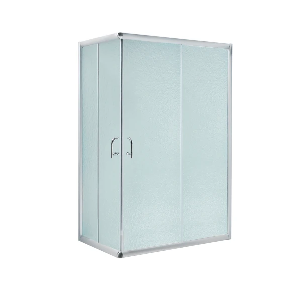 Душова кабіна Lidz Wawel SC100x80.SAT.LOW.FR, скло Frost 5 мм + Lidz Душовий піддон KAPIELKA ST100x80х14 - 2 фото