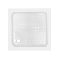 Lidz Wawel SC80x80.SAT.LOW.FR Душевая кабина квадратная, стекло Frost 4 мм + Lidz Душевой поддон KAPIELKA ST80x80х14 - 8 фото