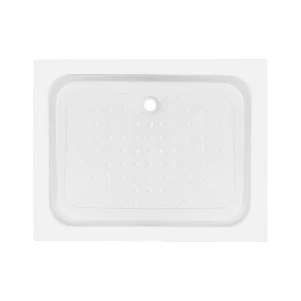 Душевой поддон KAPIELKA ST100x80х14 низкий, прямоугольный, диаметр слива 52 мм Lidz