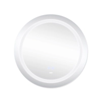 Зеркало Lidz Aria R600 с LED-подсветкой Touch, с антизапотеванием, с диммером, рег. яркости LD78LR600 - 3 фото