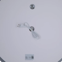 Зеркало Lidz Aria R600 с LED-подсветкой Touch, с антизапотеванием, с диммером, рег. яркости LD78LR600 - 8 фото