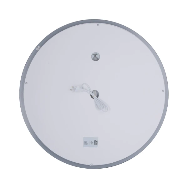 Зеркало Lidz Aria R600 с LED-подсветкой Touch, с антизапотеванием, с диммером, рег. яркости LD78LR600 - 4 фото