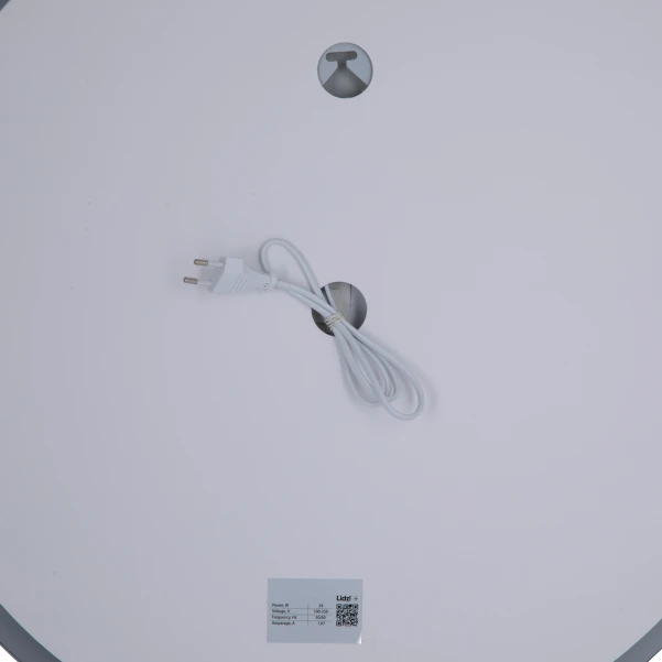 Зеркало Lidz Aria R600 с LED-подсветкой Touch, с антизапотеванием, с диммером, рег. яркости LD78LR600 - 8 фото
