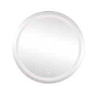 Дзеркало Lidz Aria R800 з LED-підсвічуванням Touch, з антизапотіванням, з димером, рег. яскравості LD78LR800 - 3 фото
