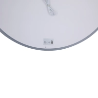Дзеркало Lidz Aria R800 з LED-підсвічуванням Touch, з антизапотіванням, з димером, рег. яскравості LD78LR800 - 6 фото