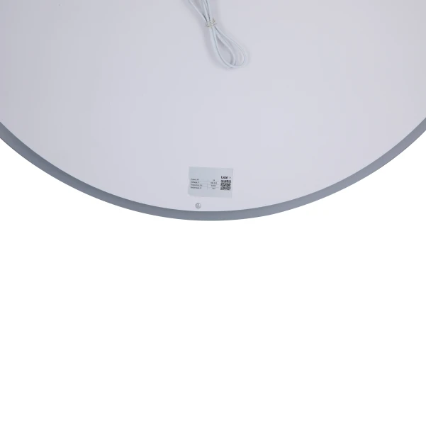 Дзеркало Lidz Aria R800 з LED-підсвічуванням Touch, з антизапотіванням, з димером, рег. яскравості LD78LR800 - 6 фото