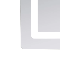 Дзеркало Lidz Kubis (KU2) 900х700 з LED-підсвічуванням Touch, з антизапотіванням, з димером, рег. яскравості LD78LF904907048452 - 7 фото