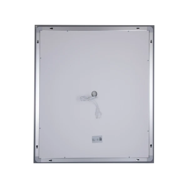 Дзеркало Lidz Kubis 700х800 з LED-підсвічуванням Touch, з антизапотіванням, з димером, рег. яскравості LD78LF9048070 - 4 фото