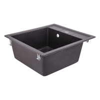 Кухонна мийка Lidz 460х515/200 GRF-13 (LIDZGRF13460515200) - 3 фото