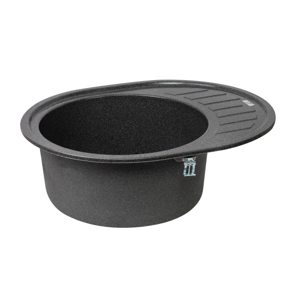 Кухонная мойка Lidz 620x500/200 GRF-13 (LIDZGRF13620500200) - 3 фото