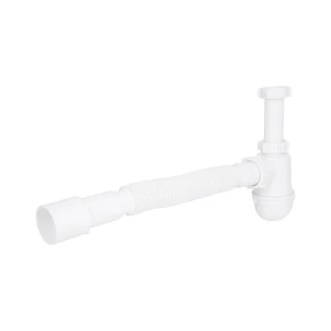 Сифон для раковини Lidz (WHI) 60 08 E003 00 (вихід 50 мм) без випуска