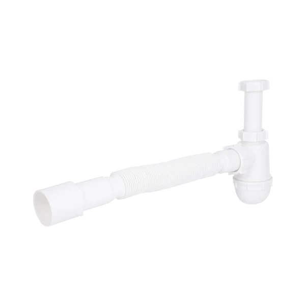Сифон для раковини Lidz (WHI) 60 08 E003 00 (вихід 50 мм) без випуска