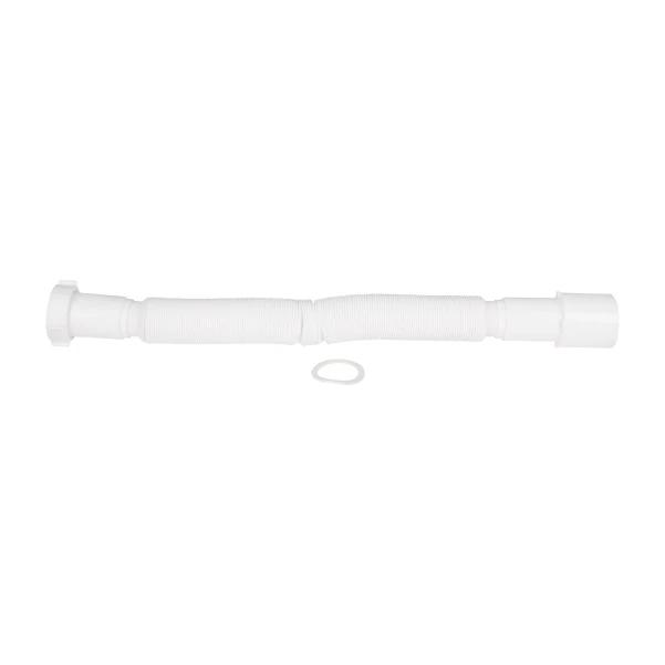 Гибкая труба Lidz (WHI) 60 01 G002 01 с накидной гайкой 1 1/2" длина 1200 мм - 2 фото