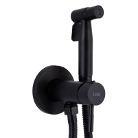 Набор для гигиенического душа Lidz Aria 111 Black LDARI111BLA46107 округлый - 2 фото