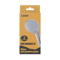 Лейка для ручного душа Lidz Niagara 12 98 мм округлая LDNIA12CRM35443 Chrome - 5 фото
