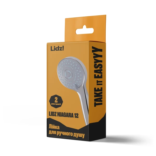 Лейка для ручного душа Lidz Niagara 12 98 мм округлая LDNIA12CRM35443 Chrome - 4 фото