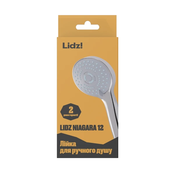 Лейка для ручного душа Lidz Niagara 12 98 мм округлая LDNIA12CRM35443 Chrome - 5 фото