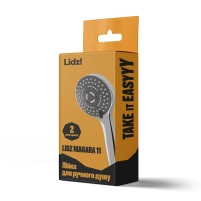 Лійка для ручного душу Лейки Lidz Niagara 11 98 мм округла LDNIA11CRM35464 Chrome - 4 фото