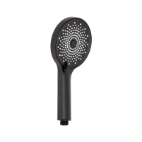 Лейка для ручного душа Lidz Niagara 32 120 мм округлая LDNIA32BLM47555 Matt Black