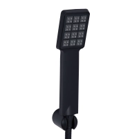 Смеситель для ванны Lidz Wawel 006 (c душевым гарнитуром) (k35) LDWAW006BLA45393 Black - 3 фото