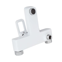 Змішувач для ванни Lidz Wawel 006 (з душовим гарнітуром) (k35) LDWAW006WHI45398 White - 2 фото