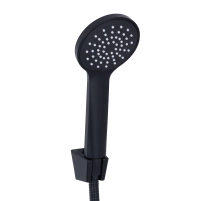 Змішувач для ванни Lidz Latwa 006 (з душовим гарнітуром) (k35) LDLAT006BLA45419 Black - 3 фото