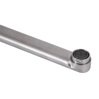 Смеситель для ванны Lidz Luna 005 (c душевым гарнитуром) (k35) LDLUN005NKS46093 Nickel - 4 фото