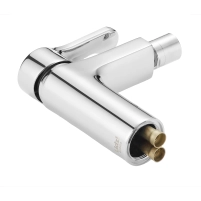 Змішувач латунний для біде Lidz Astra 001AF (k35) LDAST001AFCRM48089 Chrome - 4 фото