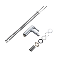 Змішувач латунний для біде Lidz Astra 001AF (k35) LDAST001AFCRM48089 Chrome - 8 фото