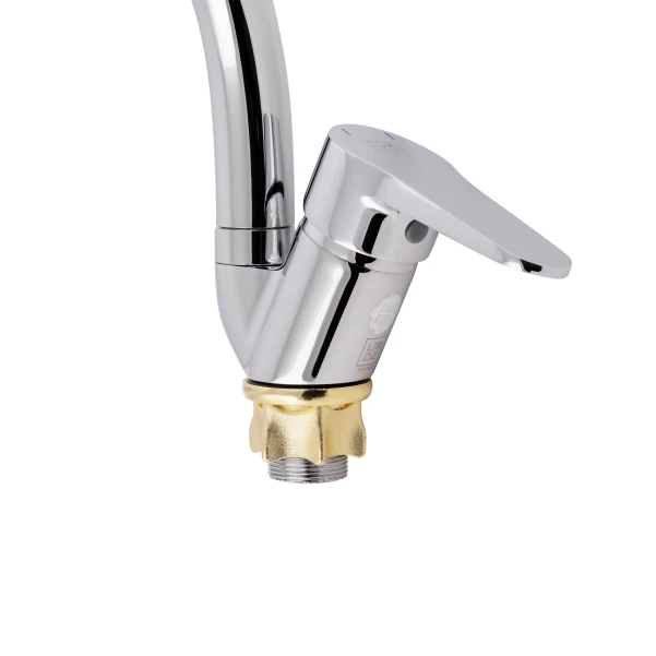 Змішувач для кухні Lidz Nicole 008F (k35) LDNIC008FCRM21877 Chrome - 2 фото