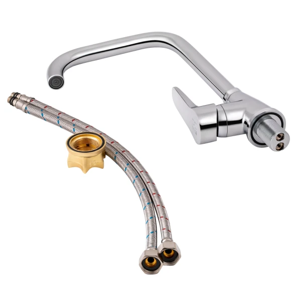 Смеситель для кухни Lidz Nicole 014F1 (k35) LDNIC014F1CRM22010 Chrome - 5 фото