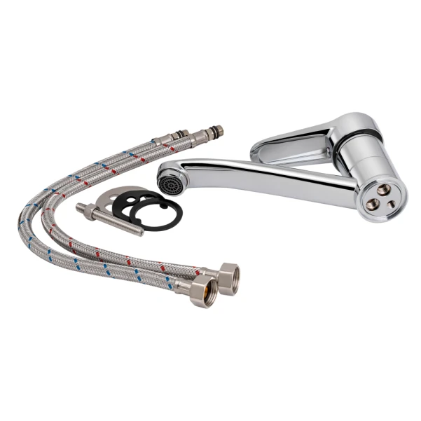 Смеситель для кухни Lidz Nicole 002M (k35) LDNIC002MCRM21879 Chrome - 5 фото