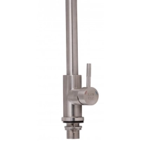 Смеситель для кухни Lidz Aria 015FL с выдвижным изливом (k35) LDARI015FLNKS34945 Nickel - 3 фото