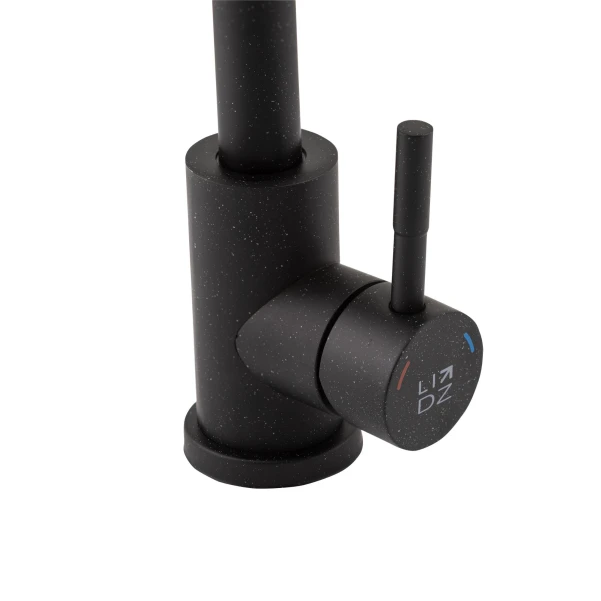 Змішувач для кухні Lidz Aria 015F (k35) LDARI015FBLA34948 Black - 2 фото