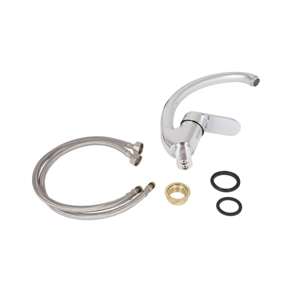 Змішувач для кухні Lidz Tani 008F (k40) LDTAN008FCRM44971 Chrome - 4 фото