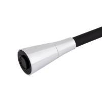 Змішувач для кухні Lidz Tani 008F3 з гнучким виливом (k40) LDTAN008F3BCR39484 Chrome/Black - 3 фото