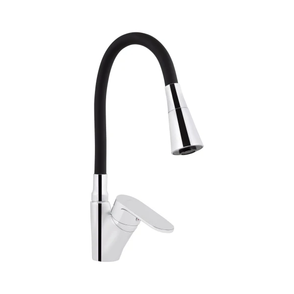 Смеситель для кухни Lidz Tani 007F3 с гибким изливом (k40) LDTAN007F3BCR37649 BCR
