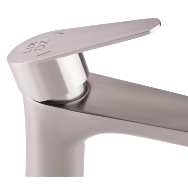 Смеситель для раковины Lidz Vida 001F (k35) LDVID001FNKS34954 Nickel - 2 фото