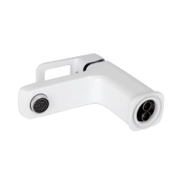 Смеситель для раковины Lidz Wawel 001 (k35) LDWAW001WHI45397 White - 2 фото