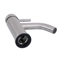 Смеситель для раковины Lidz Aria 0011F (k35) LDARI0011FNKS46091 Nickel - 2 фото