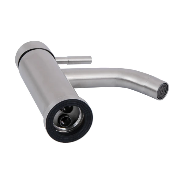 Смеситель для раковины Lidz Aria 0011F (k35) LDARI0011FNKS46091 Nickel - 2 фото
